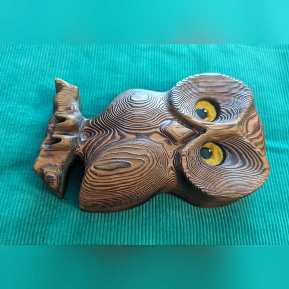 MCM Carved Owl - Picture 3 of 10